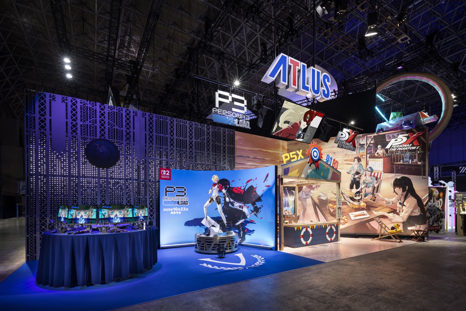 東京ゲームショウ2025　セガ／アトラスブース